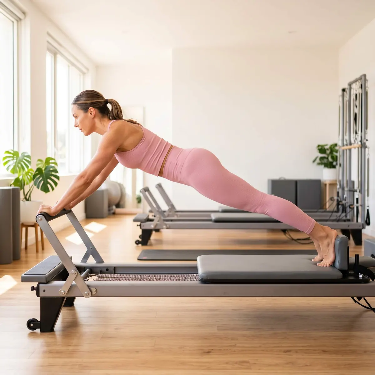 Reformer at Home Starter Kit Pilates session at home